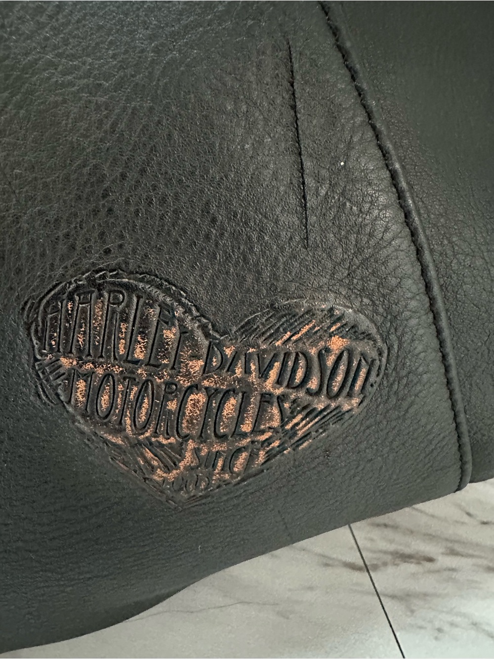 Vintage Harley Davidson Shoulder Bag Bougie Biker, Babe Packing PistolNWOT - Picture 7 of 11